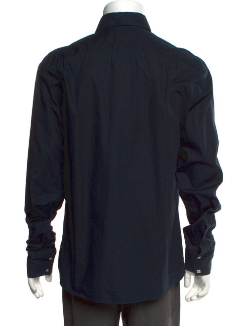 Versace Collar Long Sleeve Polo Shirt