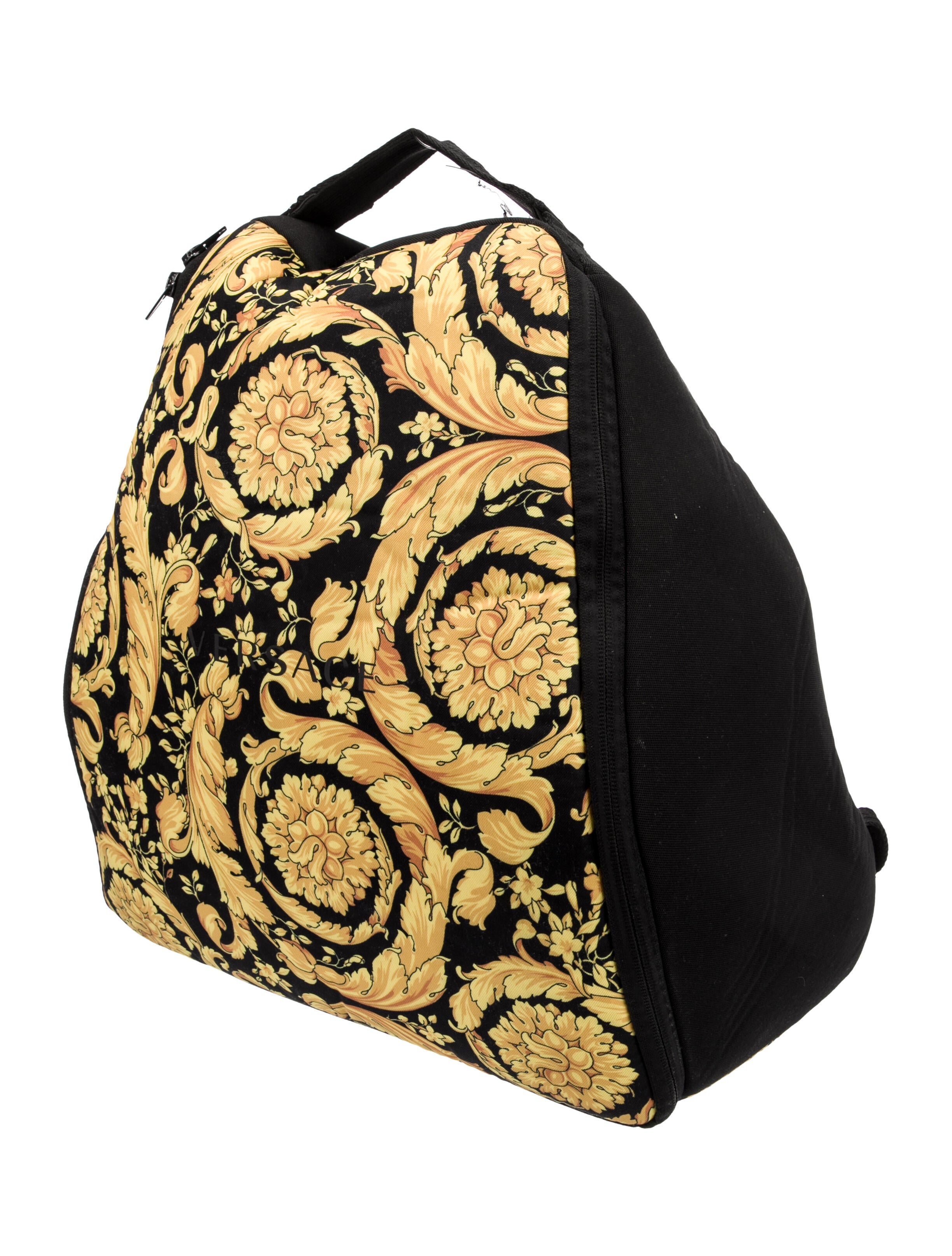 Versace Nylon Backpack - Black Backpacks, Bags - VES132860 | The RealReal