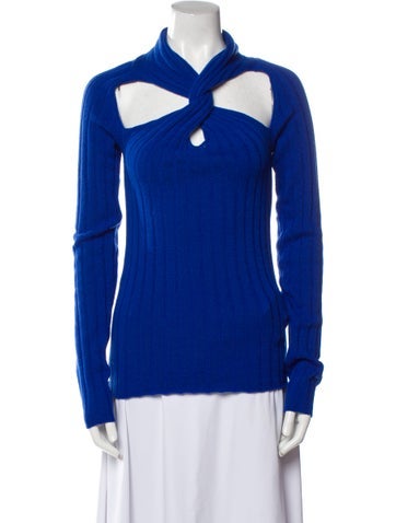 Versace Knitwear Cowl Neck Sweater Us2, It38 | XS