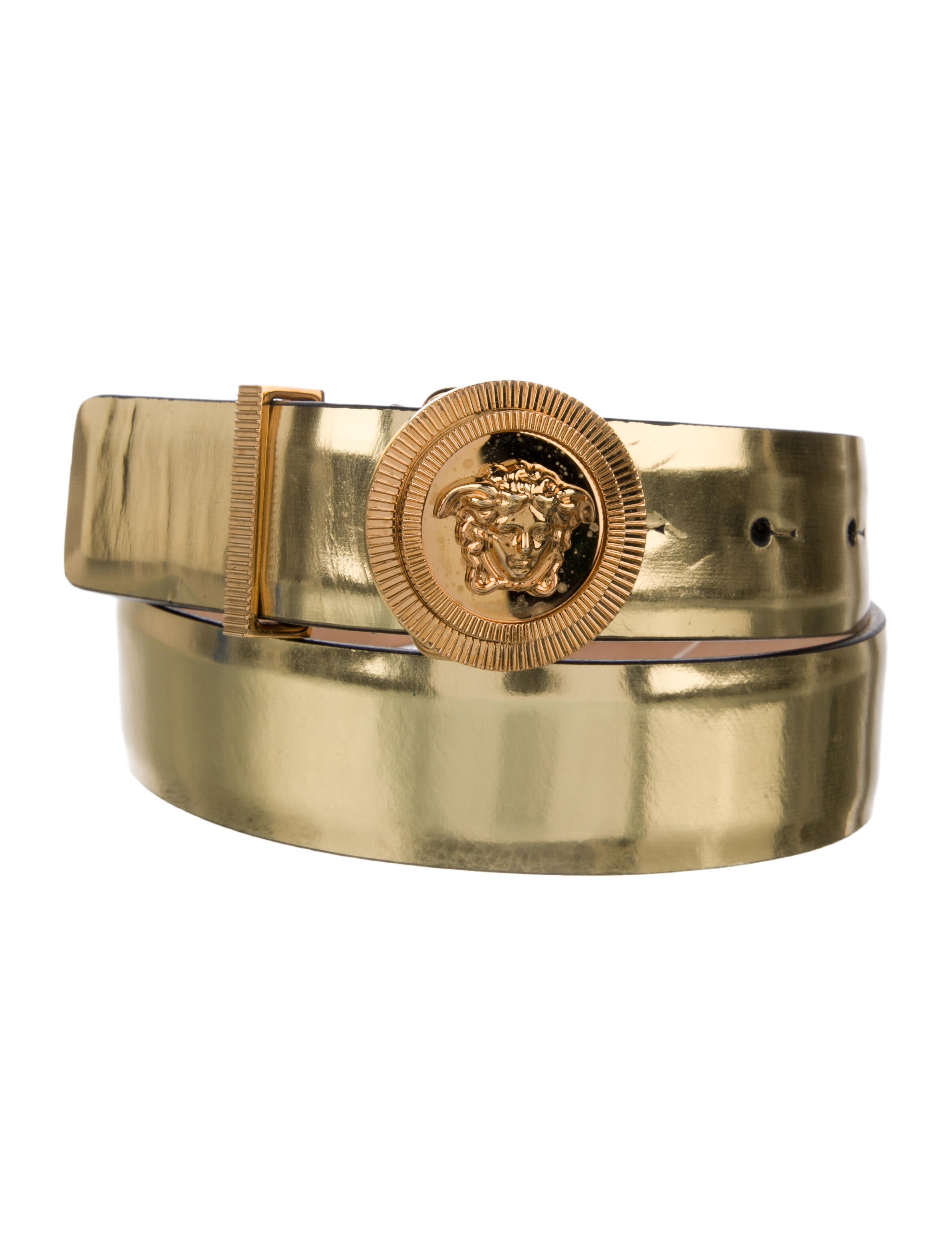 Versace Belt Gold Belts, Accessories VES134493 The RealReal