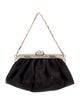 Versace Satin Crystal Embellished Evening Bag