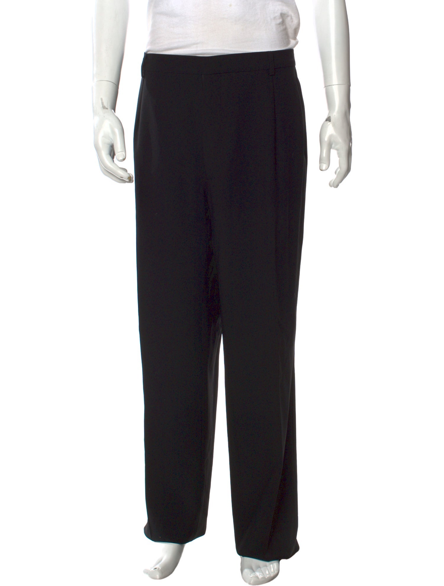 Versace Dress Pants Black, 12.5" Rise Pants, Clothing VES135588
