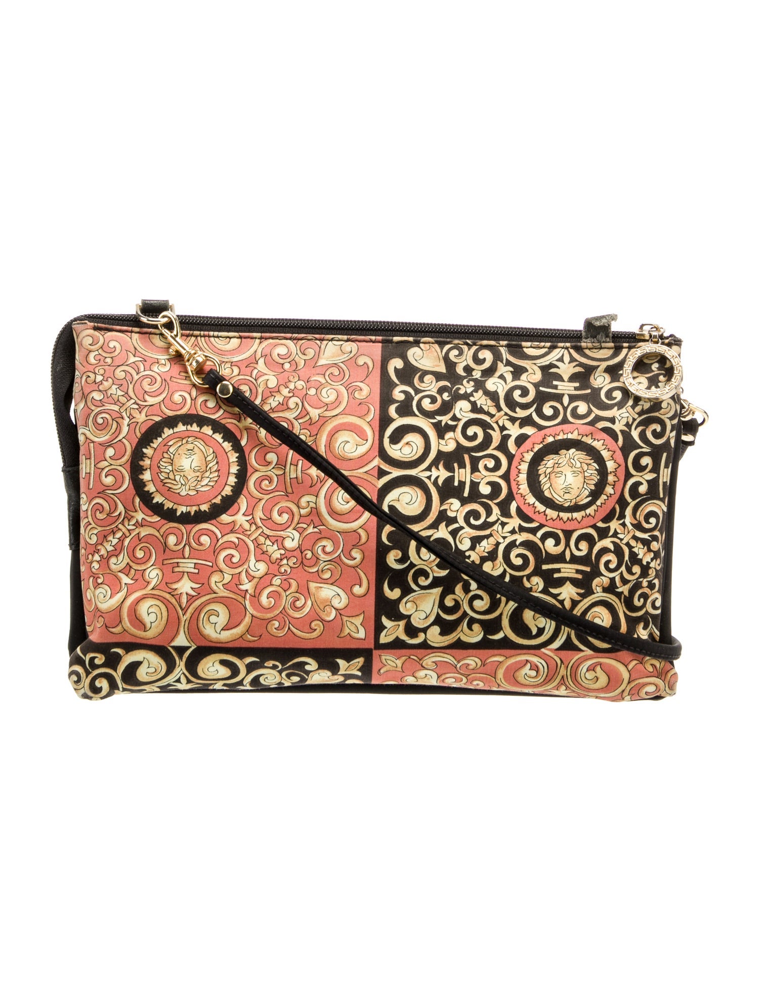 Versace Nylon Crossbody Bag Black Crossbody Bags, Handbags