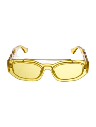 Versace Square Tinted Sunglasses
