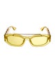 Versace Square Tinted Sunglasses