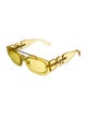 Versace Square Tinted Sunglasses
