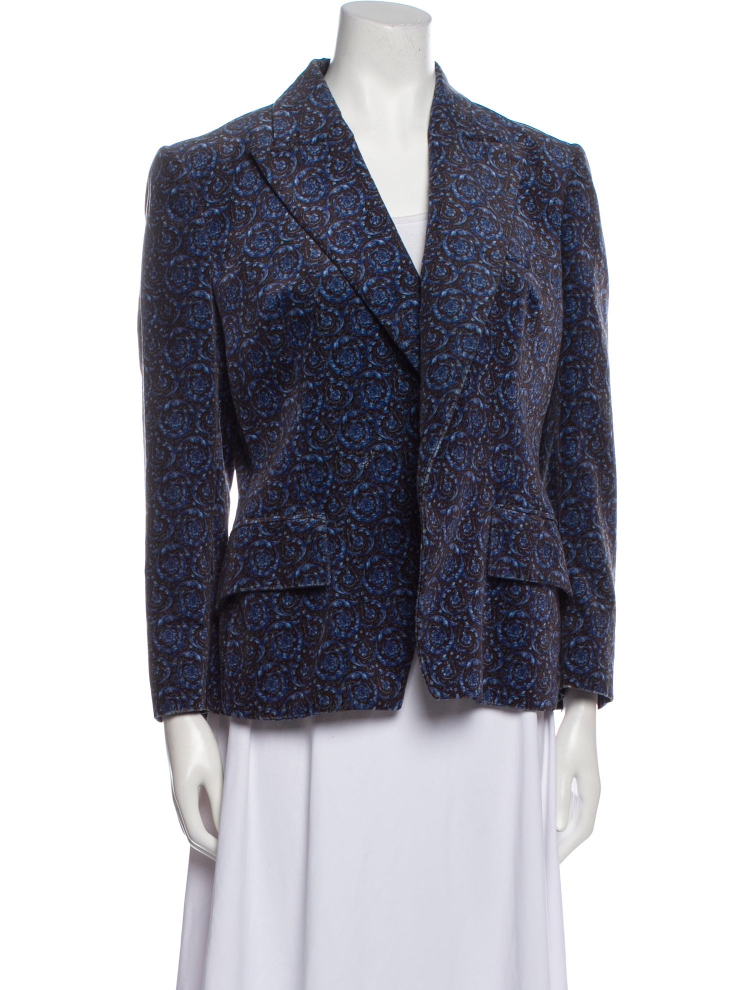 Versace Printed Blazer