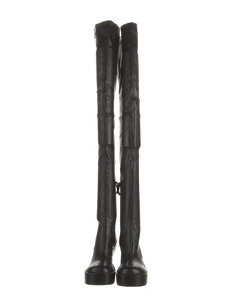 Versace Leather Sock Boots