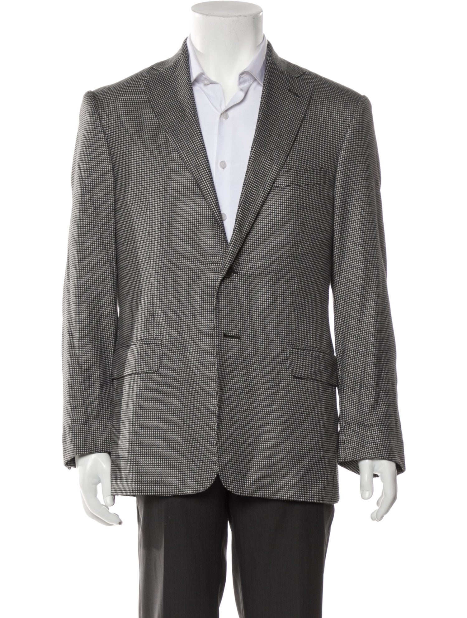 Versace Bamboo Printed Blazer