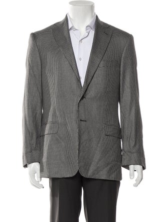 Versace Bamboo Printed Blazer