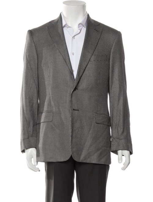 Versace Bamboo Printed Blazer