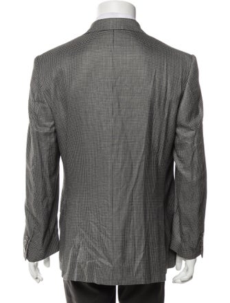 Versace Bamboo Printed Blazer