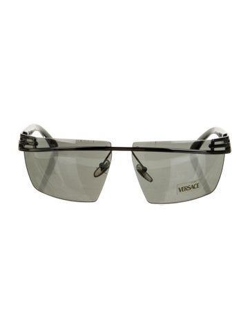 Versace Sunglasses Shield Mirrored
