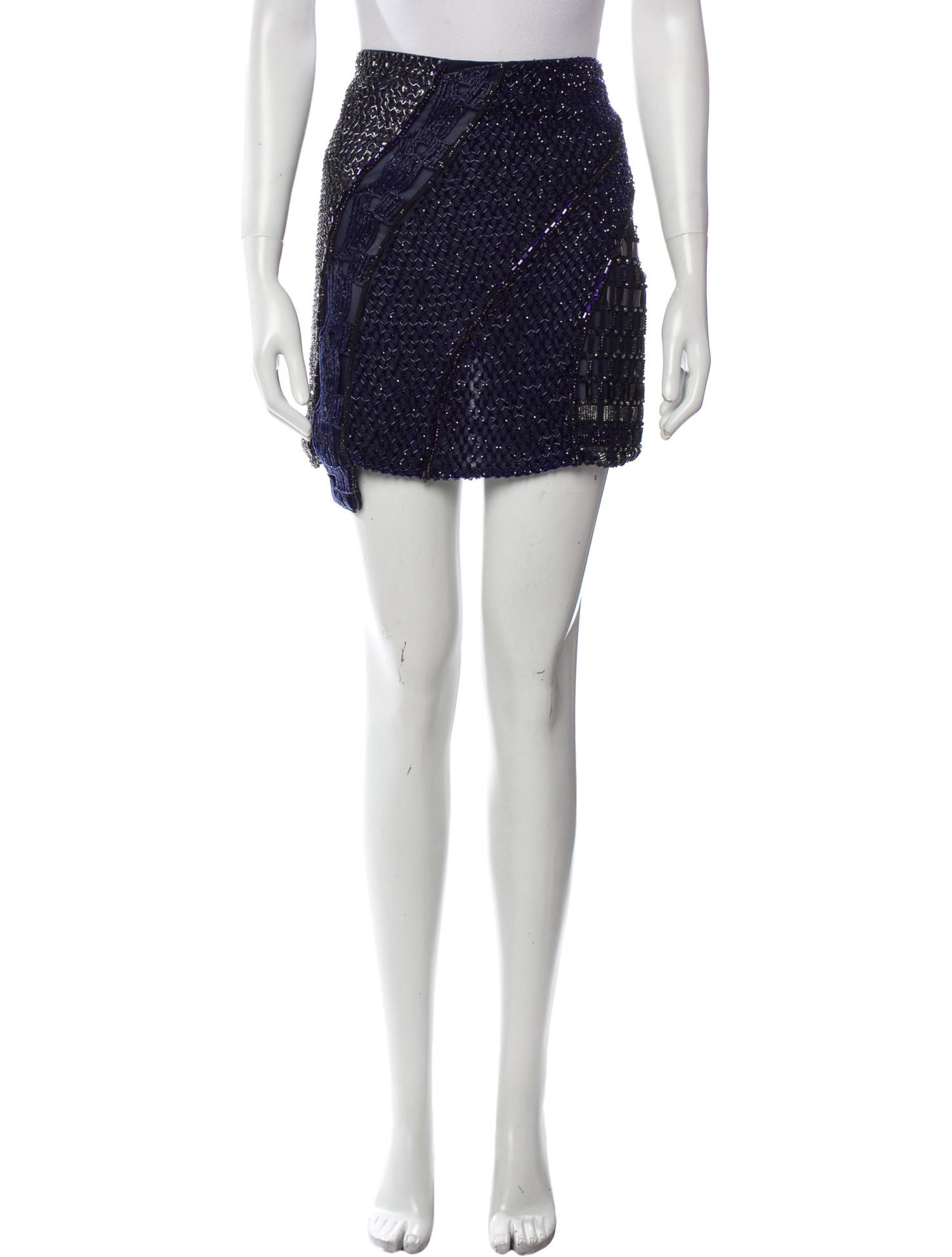 Versace Silk Mini Skirt w/ Tags