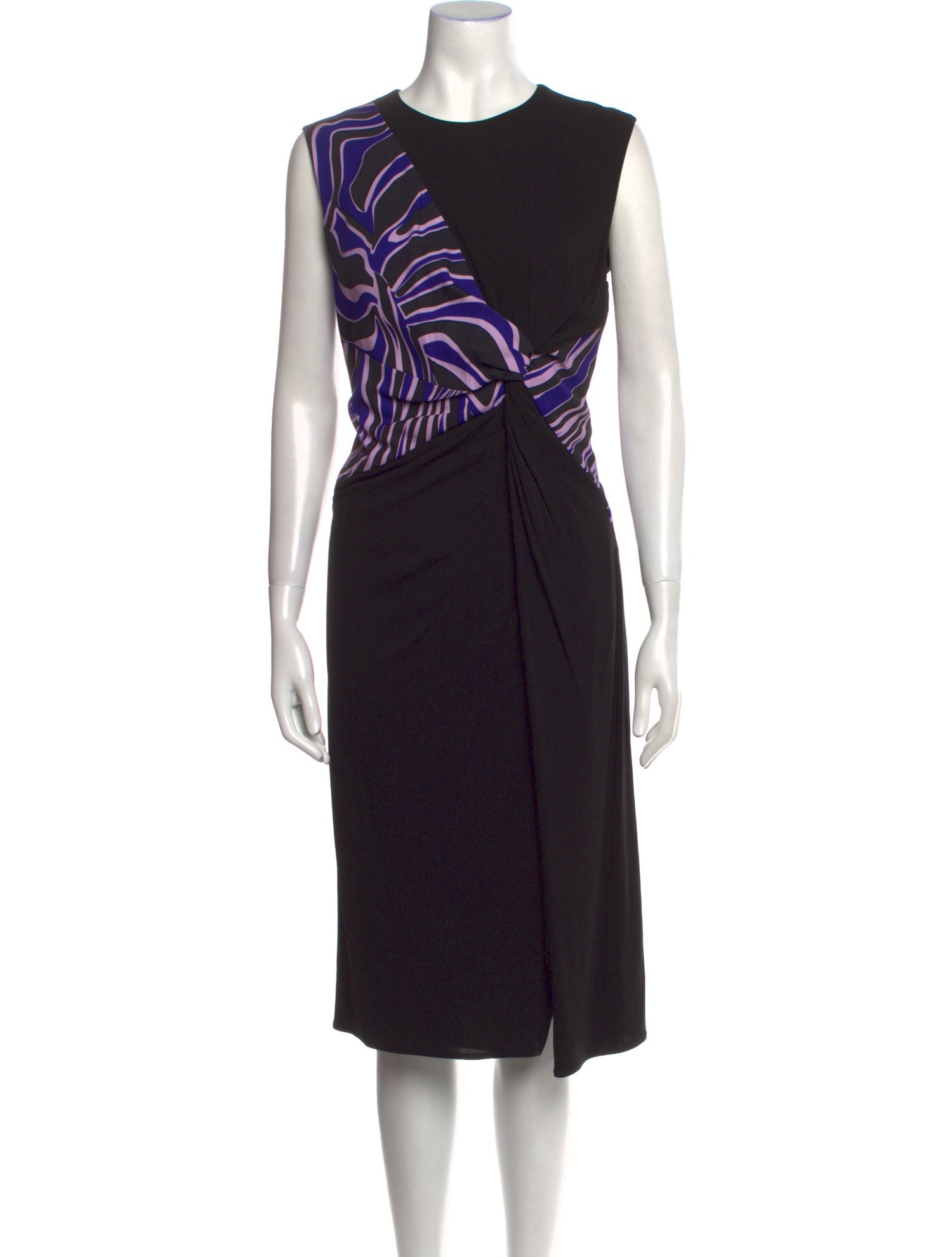 Versace Crew Neck Midi Length Dress w/ Tags