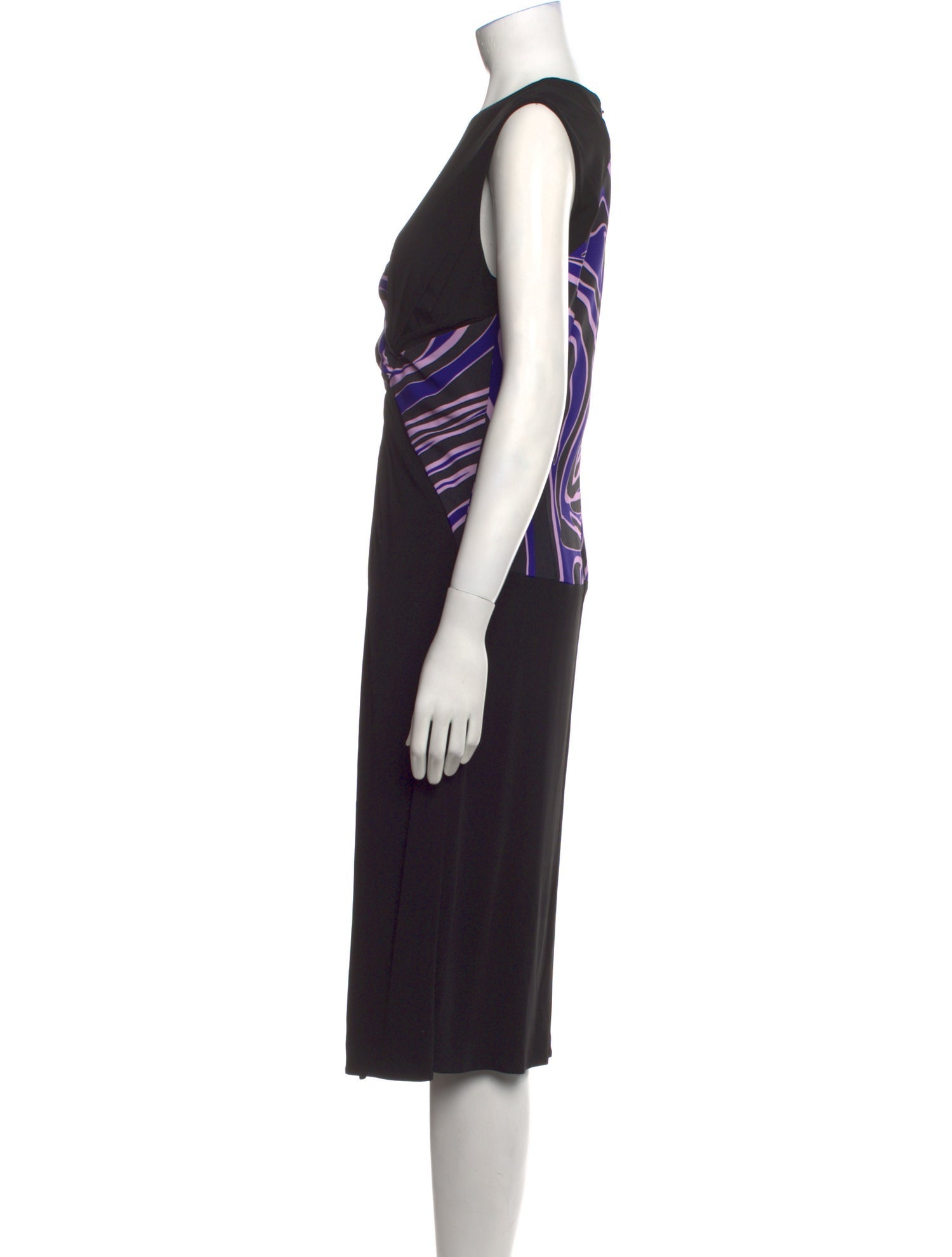 Versace Crew Neck Midi Length Dress w/ Tags
