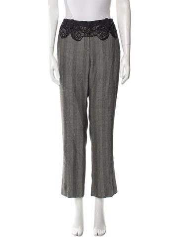 Versace Pants Striped Wide Leg Us6, It42 | M