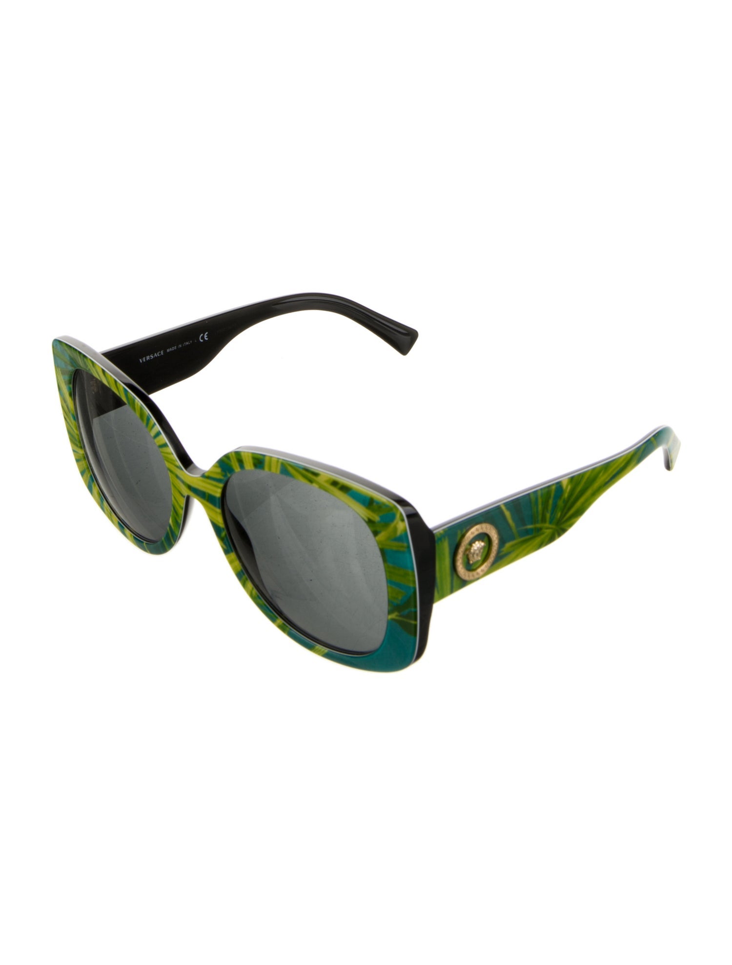 Versace Oversize Tinted Sunglasses
