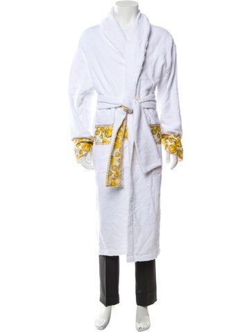 Versace Lounge & Sleepwear Graphic Print Robe XL