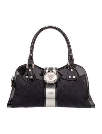 Versace Greca Top Handle Bag