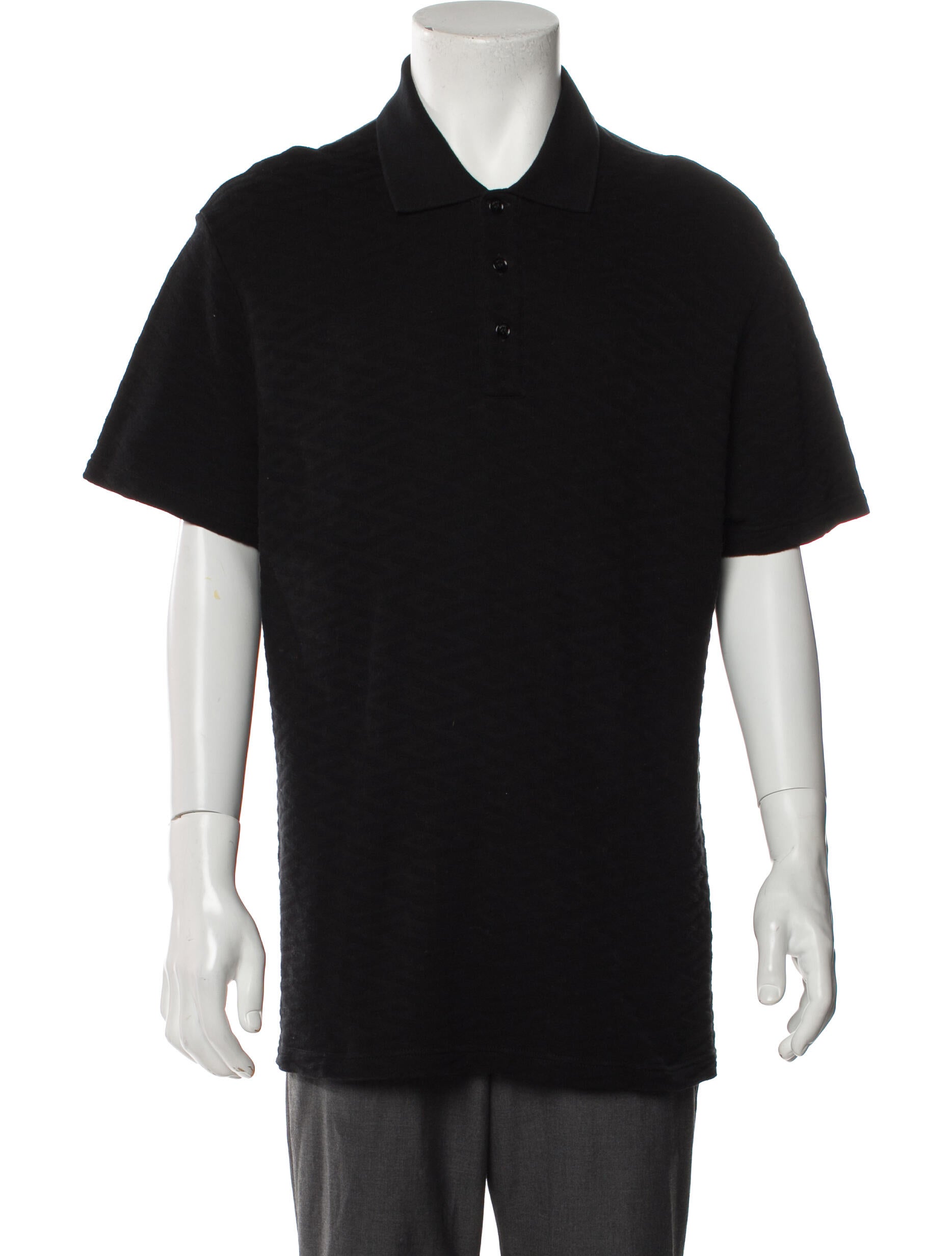 Versace Collar Short Sleeve Polo Shirt