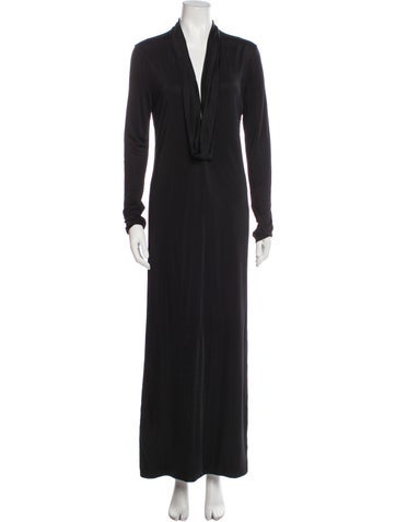 Versace Dresses V-Neck Long Dress Us8, It44 | M