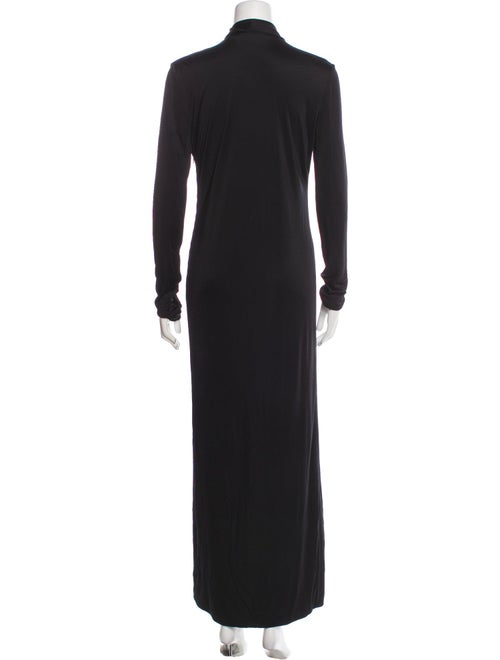 Versace V-Neck Long Dress