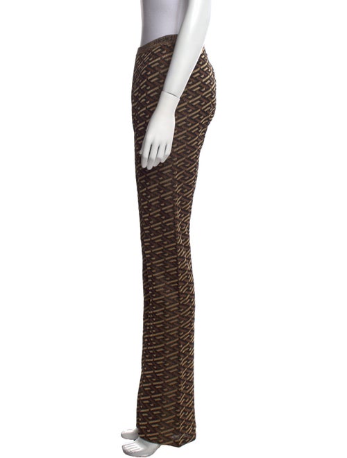 Versace Printed Wide Leg Pants