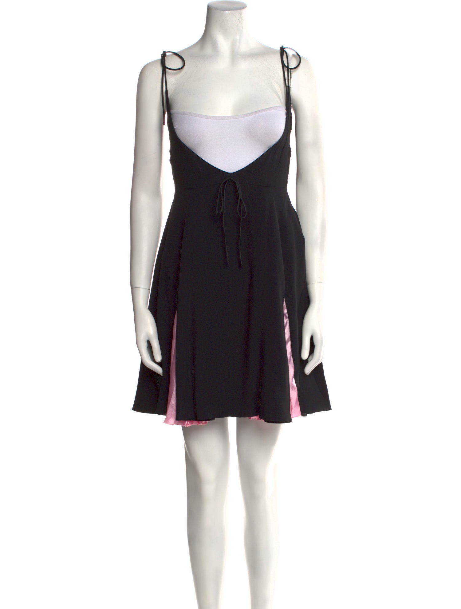 Versace Square Neckline Mini Dress