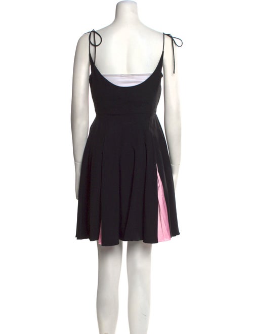 Versace Square Neckline Mini Dress