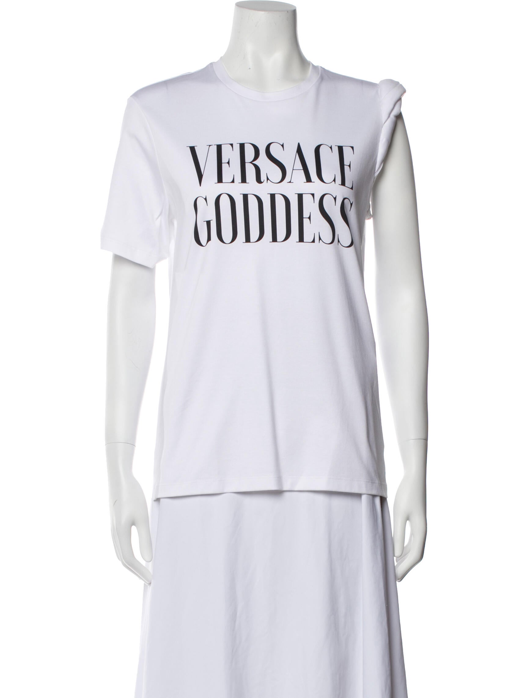 Versace Graphic Print Crew Neck T-Shirt w/ Tags