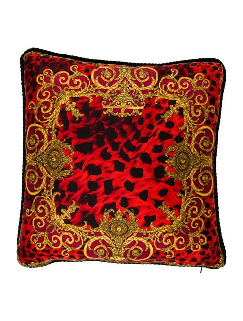 Versace Silk Throw Pillow