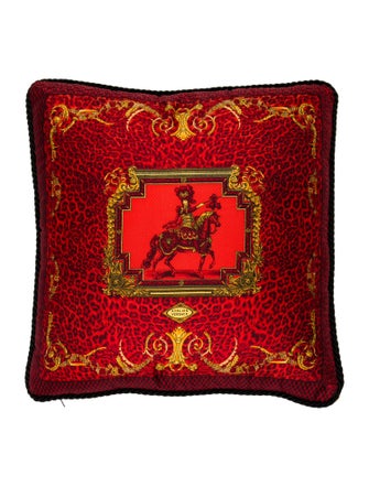 Versace Silk Throw Pillow