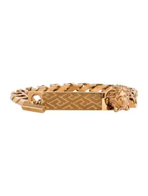 Versace Medusa & Plaque Link Bracelet