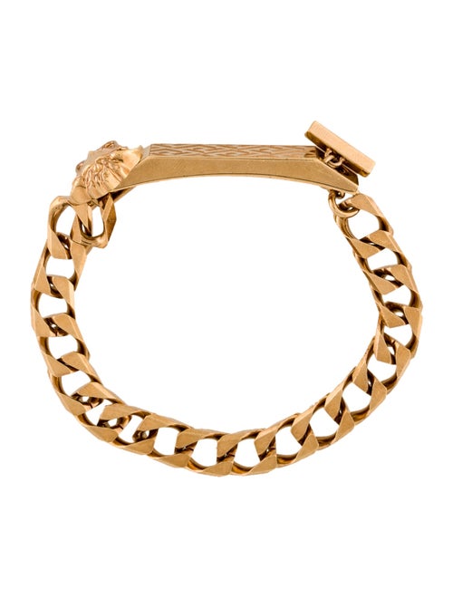 Versace Medusa & Plaque Link Bracelet