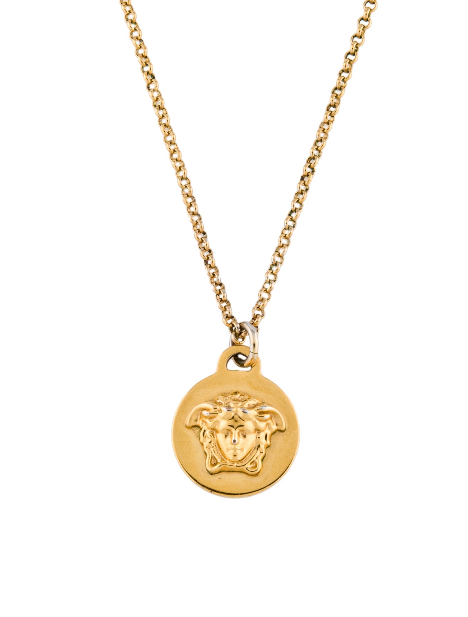 Versace Medusa Pendant Necklace