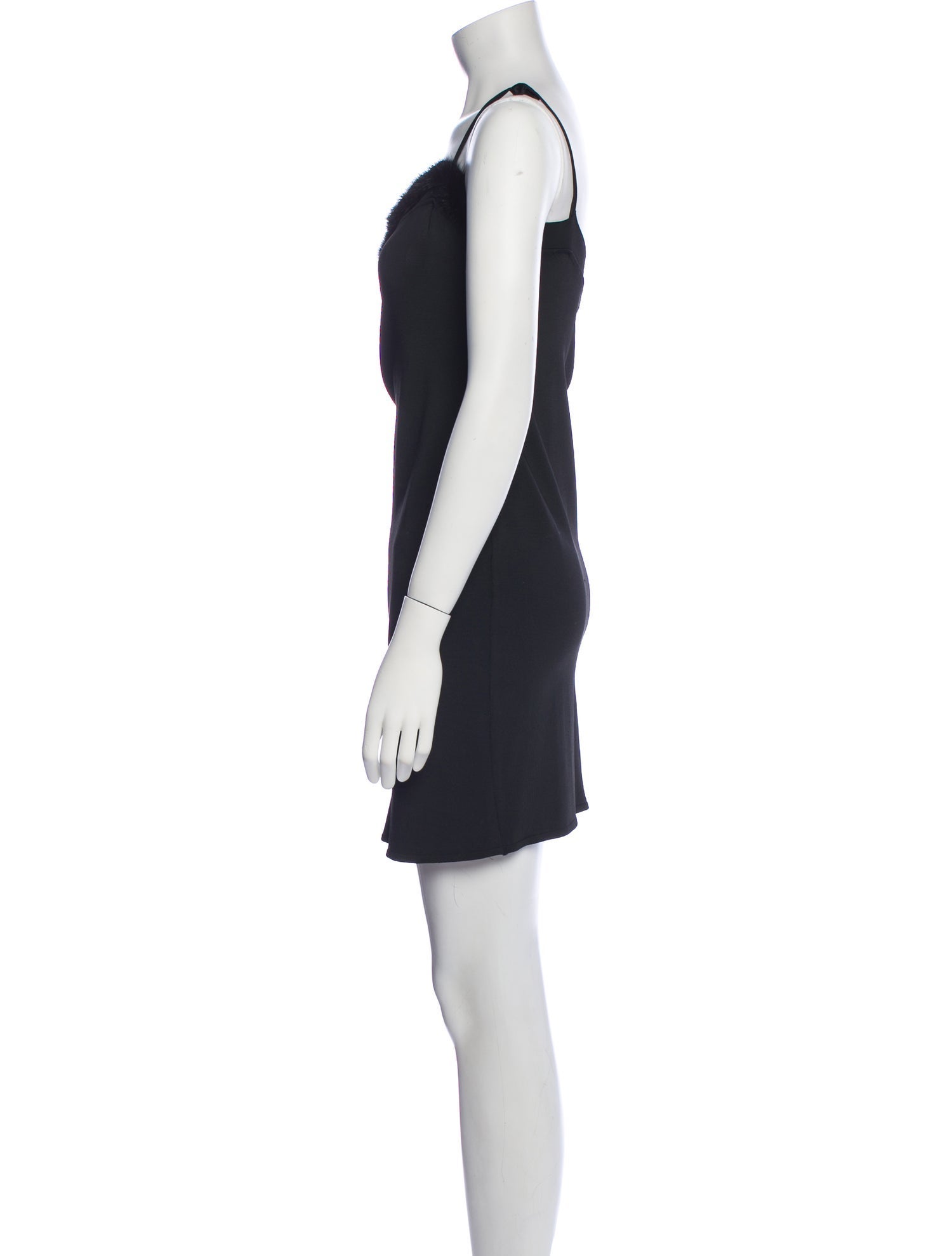 Versace Square Neckline Mini Dress