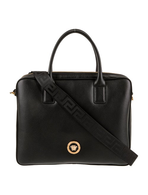Versace Leather Briefcase w/ Tags