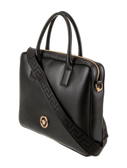 Versace Leather Briefcase w/ Tags