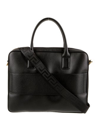 Versace Leather Briefcase w/ Tags
