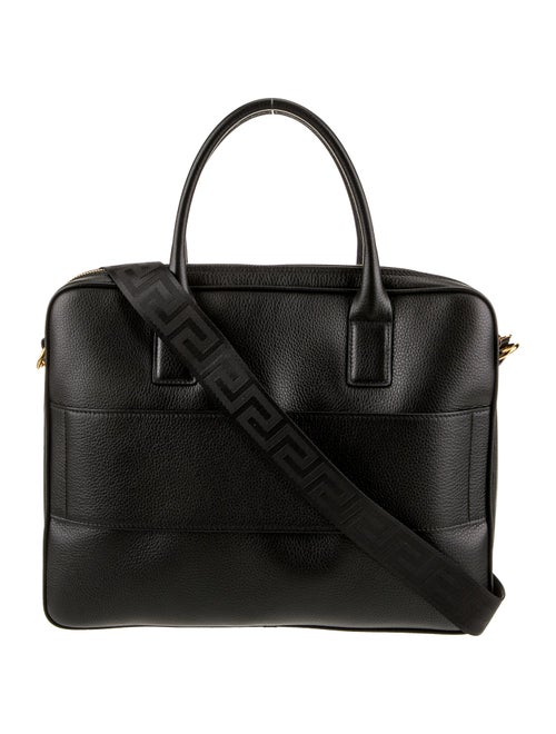 Versace Leather Briefcase w/ Tags
