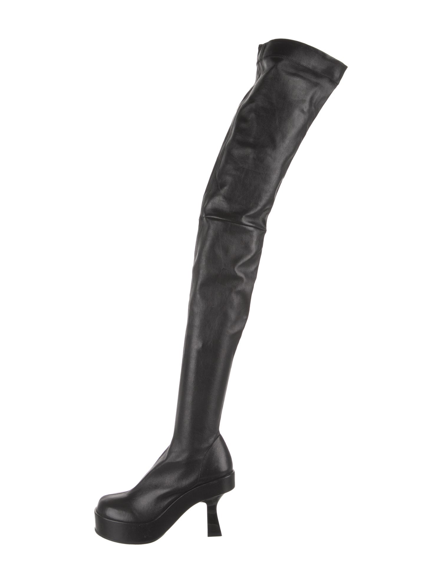 Versace Leather Sock Boots