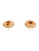 Versace Crystal Medusa Stud Earrings