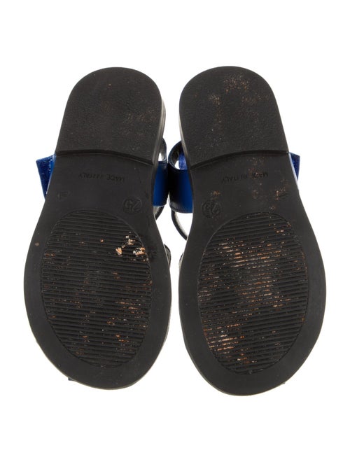 Versace Boys' Logo Strap Sandals