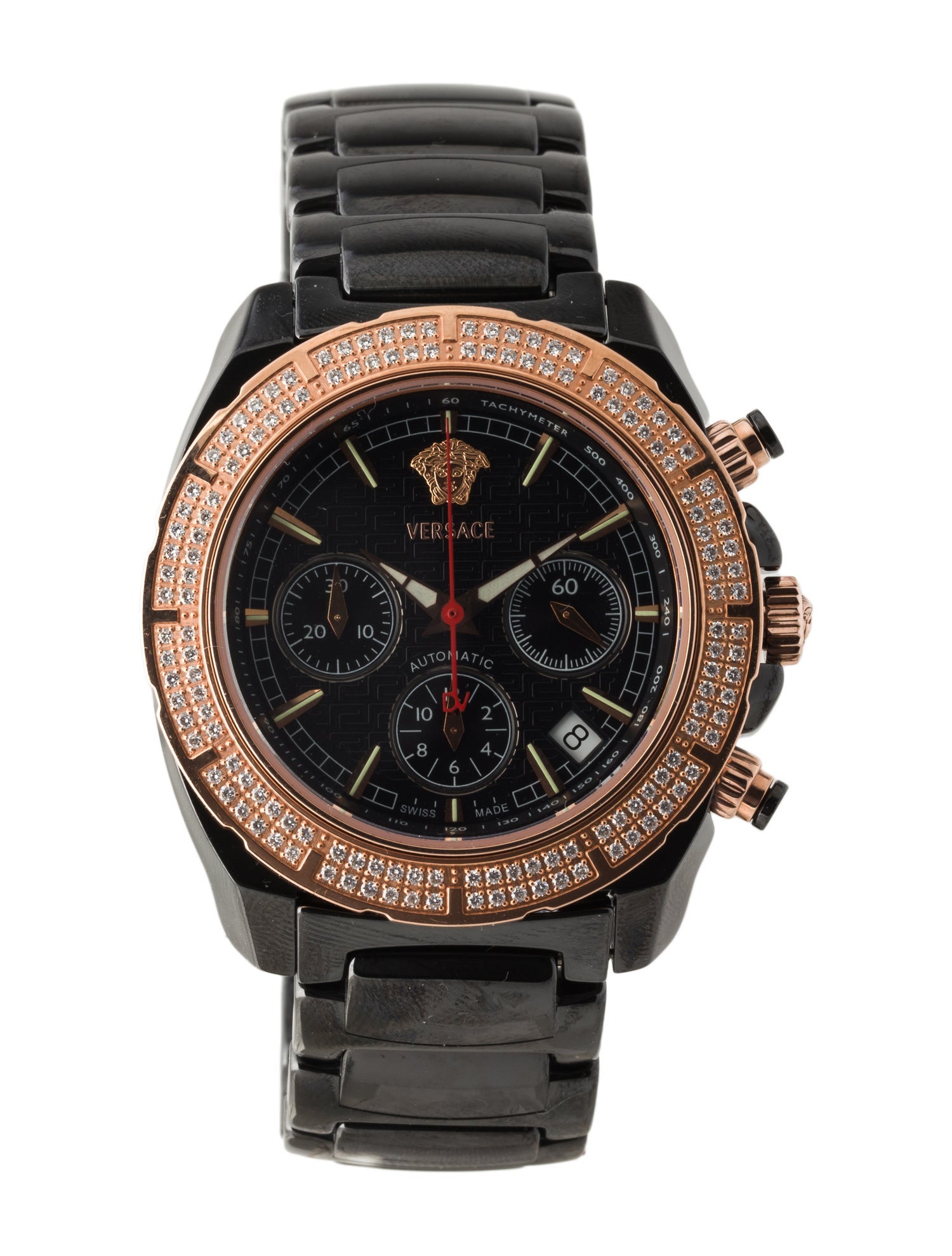 Versace Medusa Ceramic Chronograph Watch