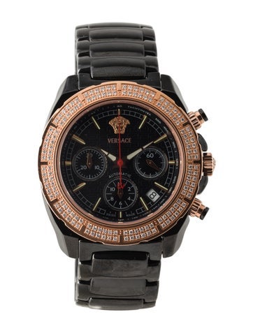 Versace Medusa Ceramic Chronograph Watch