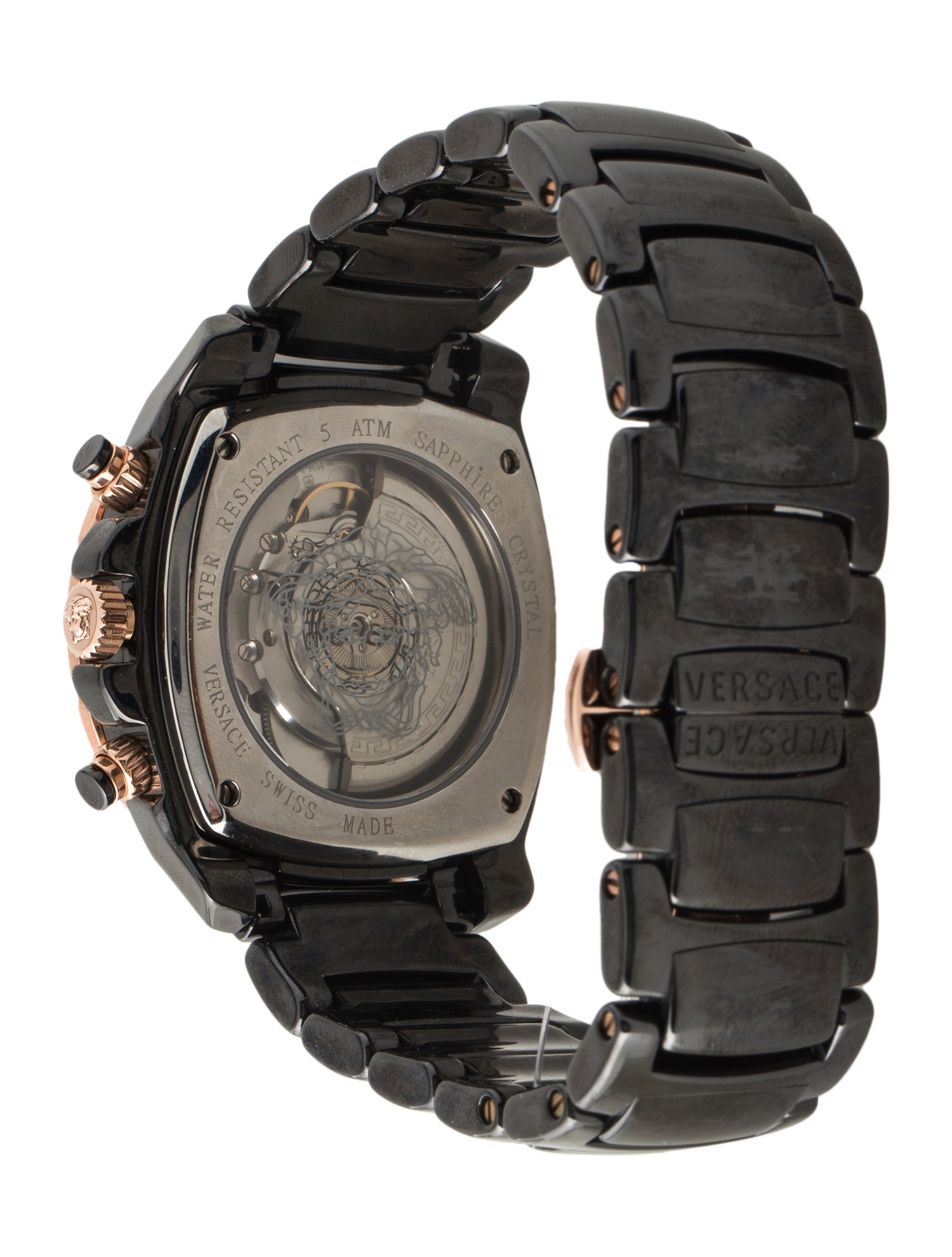 Versace Medusa Ceramic Chronograph Watch