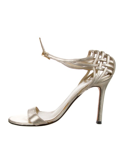 Versace Leather Sandals