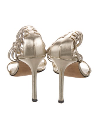 Versace Leather Sandals