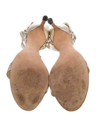 Versace Leather Sandals